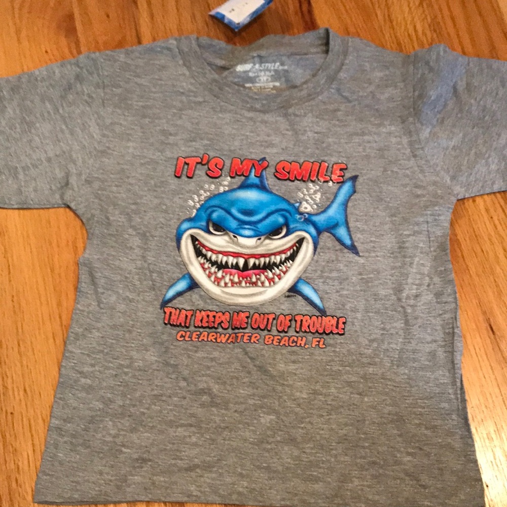 Boys clear water short sleeve tee